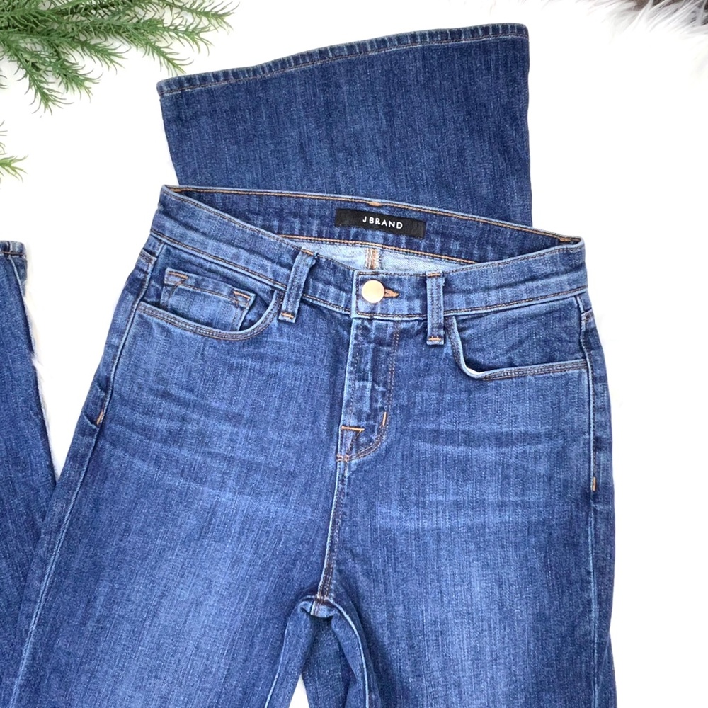 🚫SOLD! DO NOT BUY👖|•J BRAND•| Valentina Flare Bottom Jeans in Sail 👖 - Picture 5 of 16